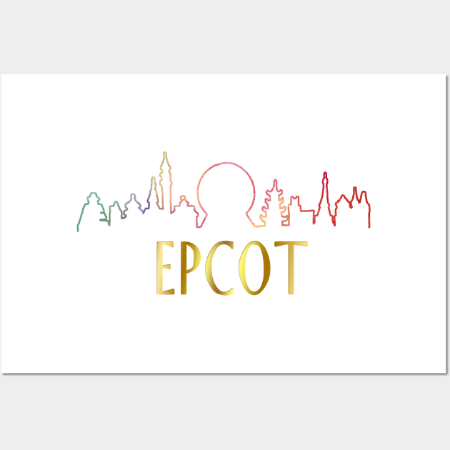 epcot Wall Art by aluap1006